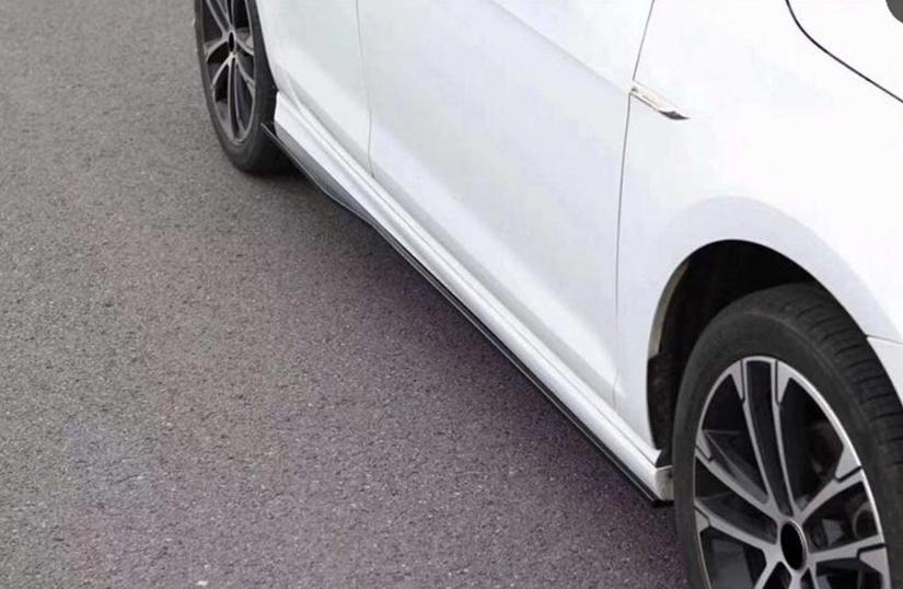 Carbon Fibre Side Skirts Trims for VW Golf MK7 MK7.5 inc GTI & R 14-20-Carbon Factory