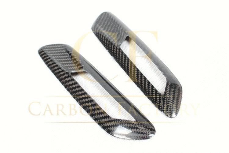 Carbon Fibre Side Vent Trims for BMW F10 5 Series 10-17 - Carbon Factory