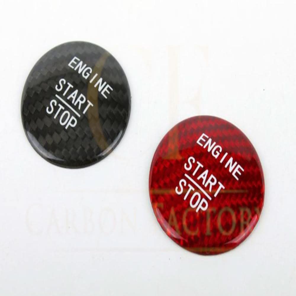 Carbon Fibre Universal Keyless Go Engine Start Button for Mercedes Benz - Carbon Factory