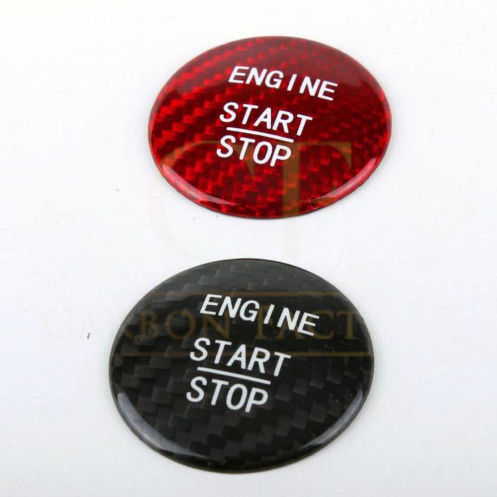 Carbon Fibre Universal Keyless Go Engine Start Button for Mercedes Benz - Carbon Factory