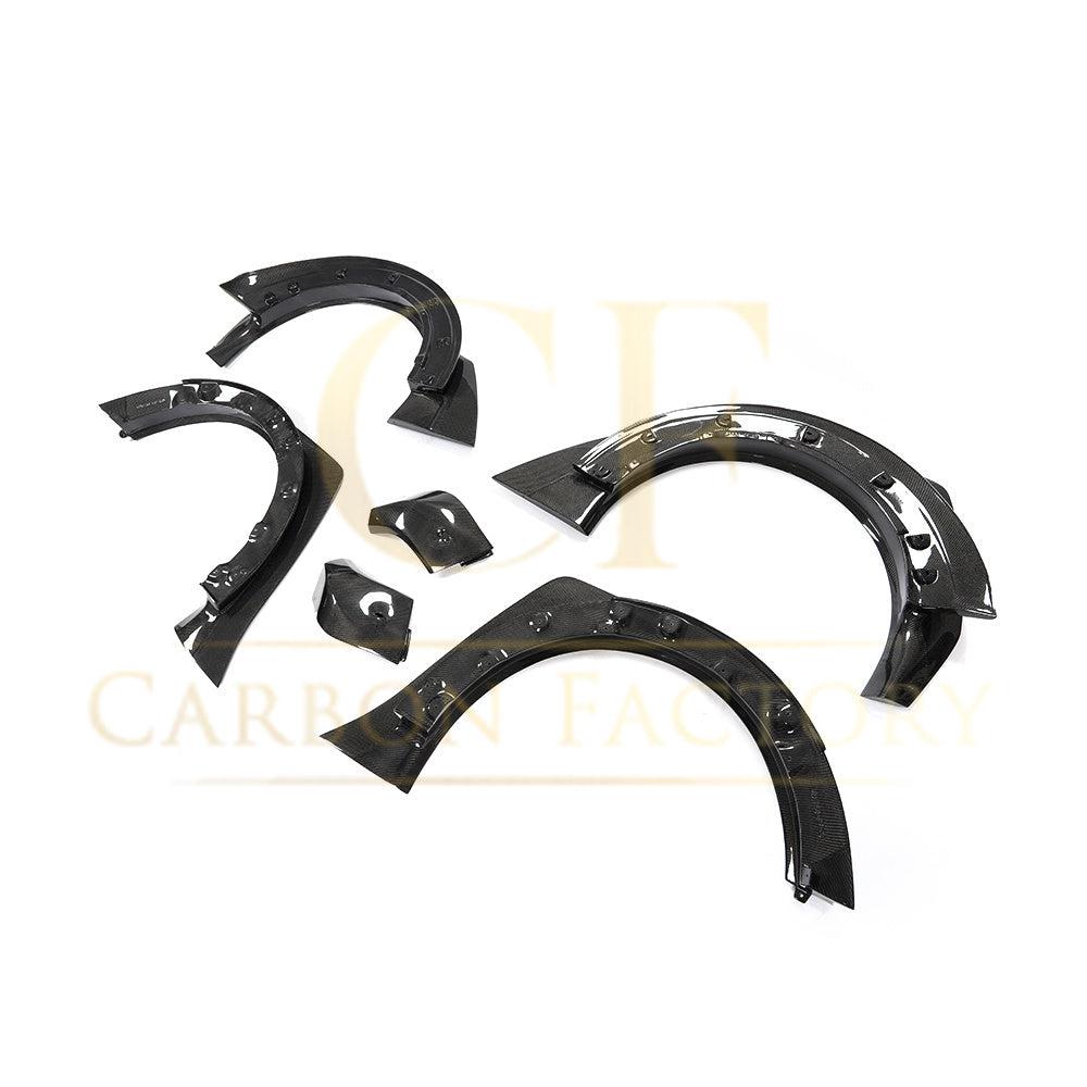 Carbon Fibre Wheel Fender Flares for BMW F55 F56 Mini Cooper S & JCW 14-18-Carbon Factory