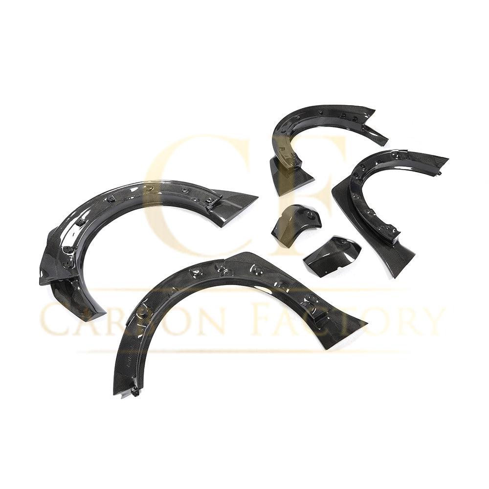 Carbon Fibre Wheel Fender Flares for BMW F55 F56 Mini Cooper S & JCW 14-18-Carbon Factory