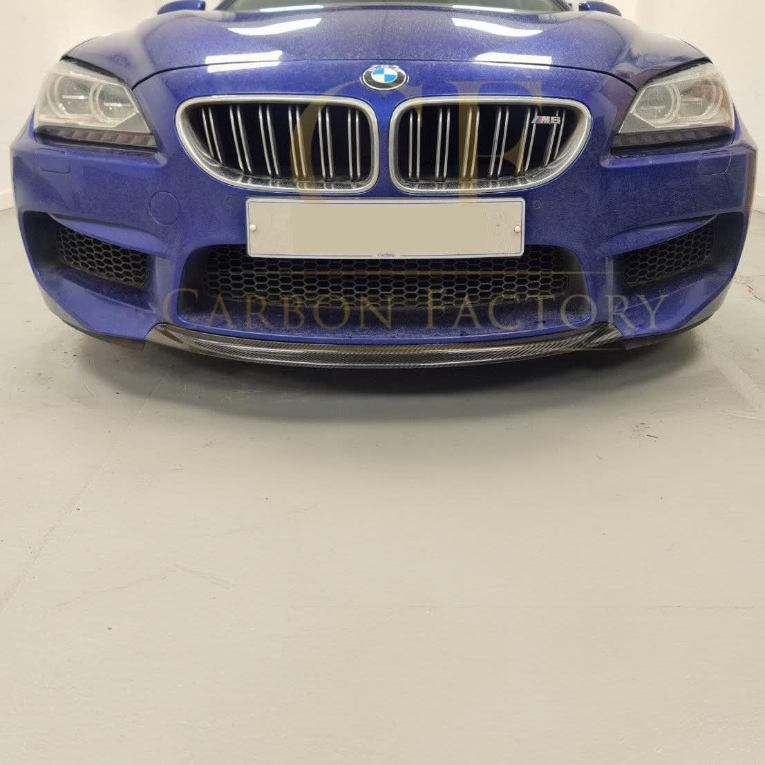 Centre Insert Pre-Preg Carbon Fibre Front Splitter for BMW F06 F12 F13 M6 11-18 - Carbon Factory