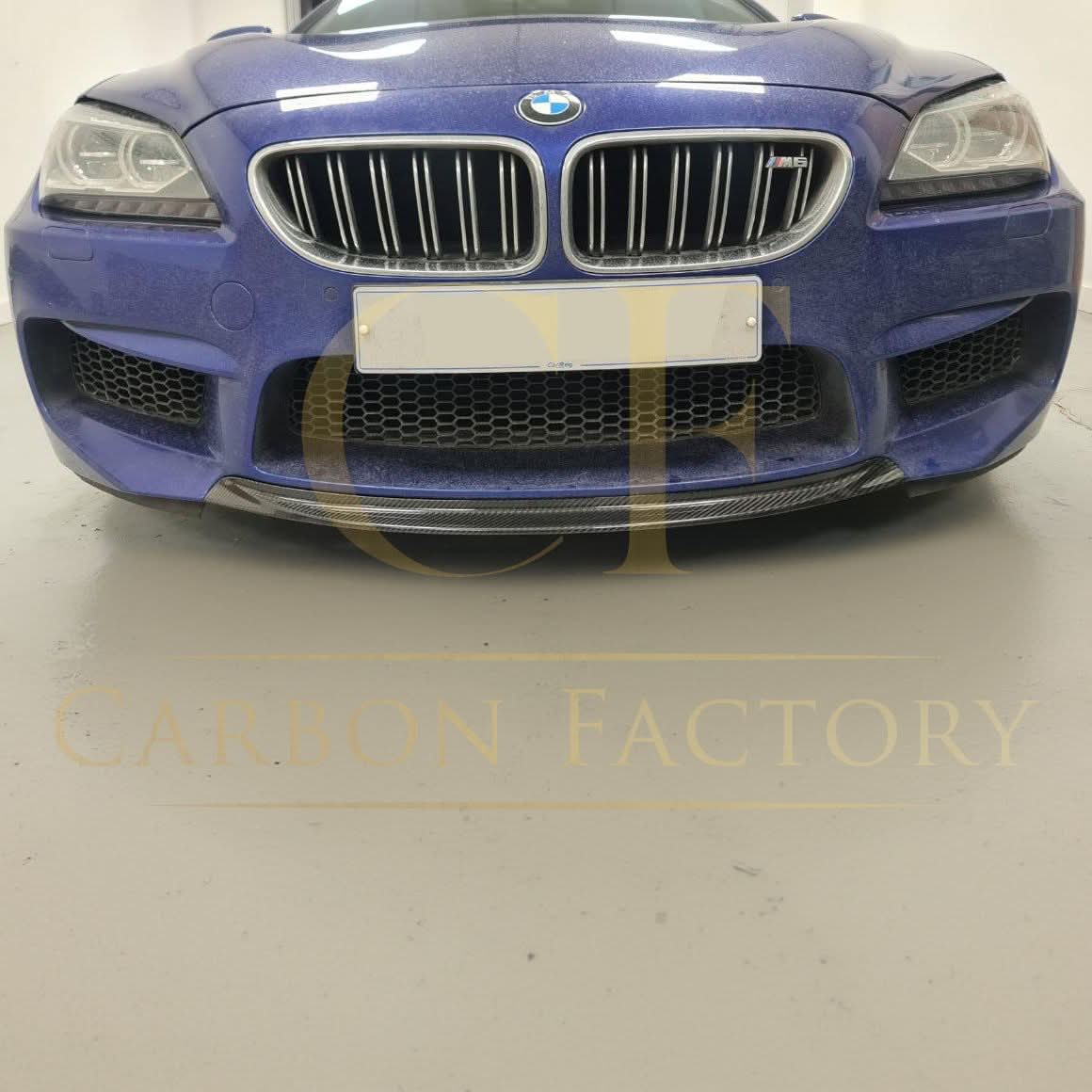 Centre Insert Pre-Preg Carbon Fibre Front Splitter for BMW F06 F12 F13 M6 11-18 - Carbon Factory