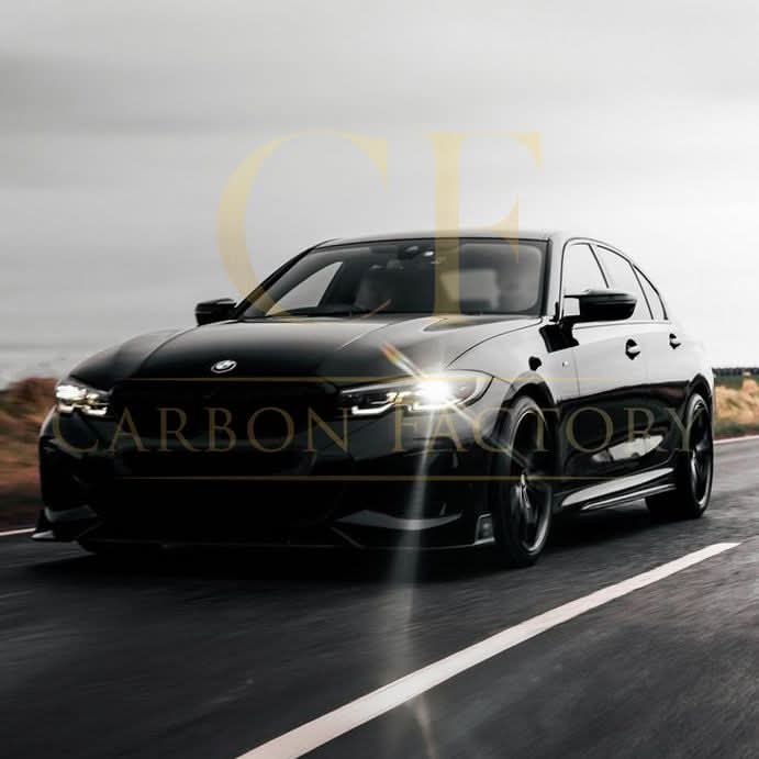 Competition Style Gloss Black Front Splitter for BMW 3 Series G20 G21 Pre-LCI 19-22 - Carbon Factory