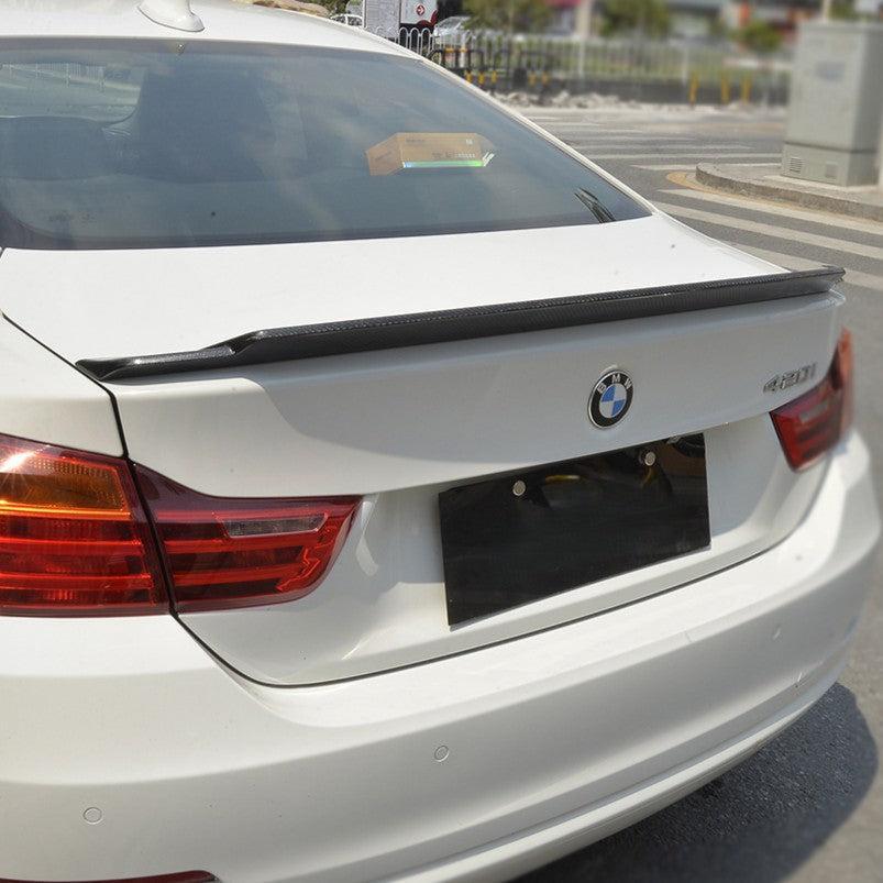 DA Style Carbon Fibre Boot Spoiler for BMW 4 Series F32 Coupe 14-20-Carbon Factory