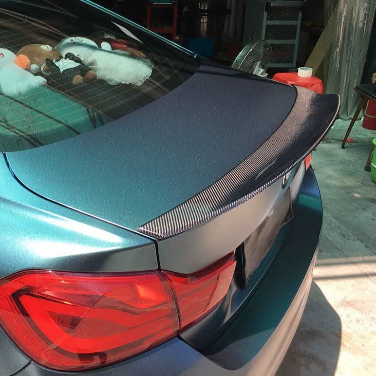 DS Style Carbon Fibre Boot Spoiler for BMW 4 Series F32 Coupe 14-20 - Carbon Factory
