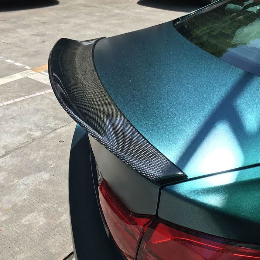 DS Style Carbon Fibre Boot Spoiler for BMW 4 Series F32 Coupe 14-20 - Carbon Factory