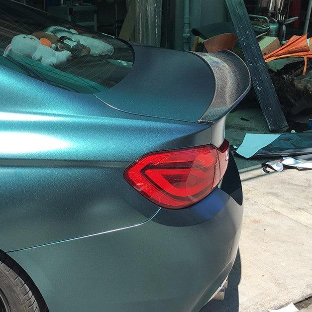 DS Style Carbon Fibre Boot Spoiler for BMW 4 Series F32 Coupe 14-20-Carbon Factory