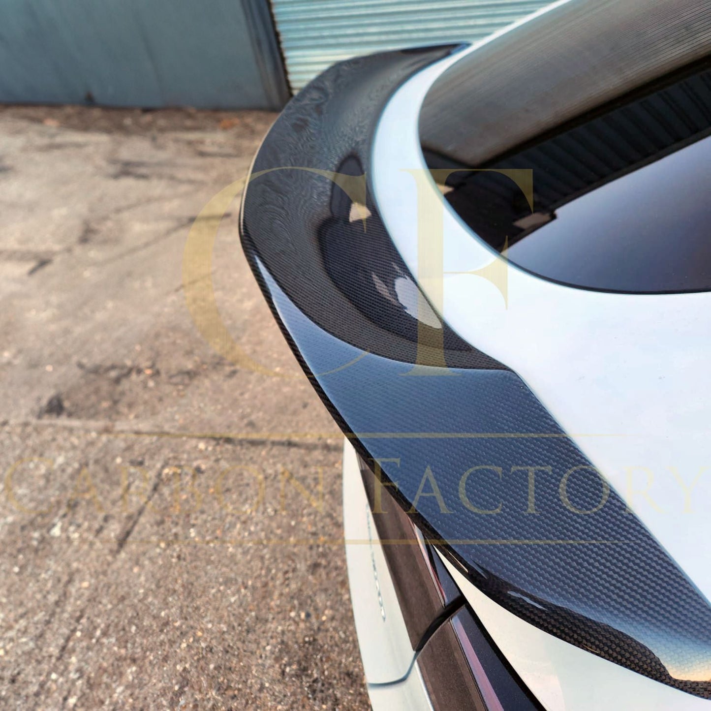 DS Style Carbon Fibre Rear Spoiler for Tesla Model Y 19-23-Carbon Factory