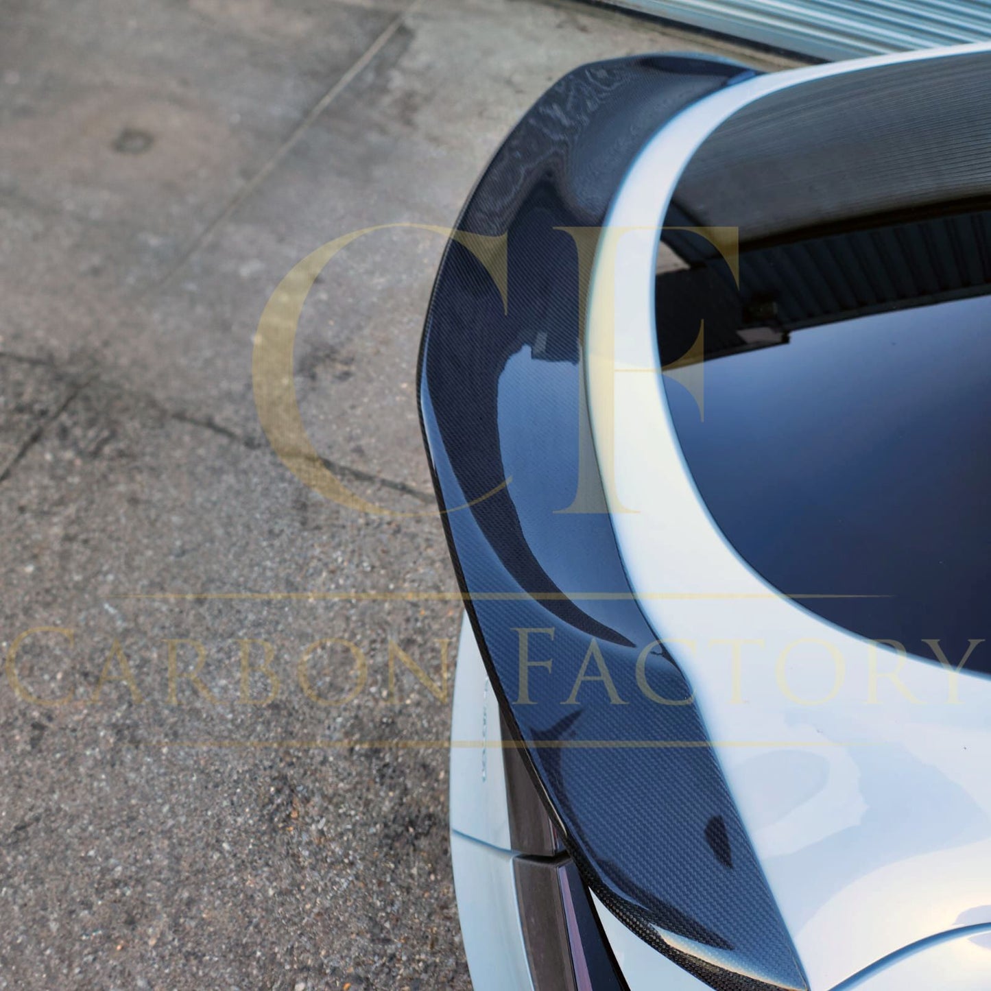 DS Style Carbon Fibre Rear Spoiler for Tesla Model Y 19-23-Carbon Factory