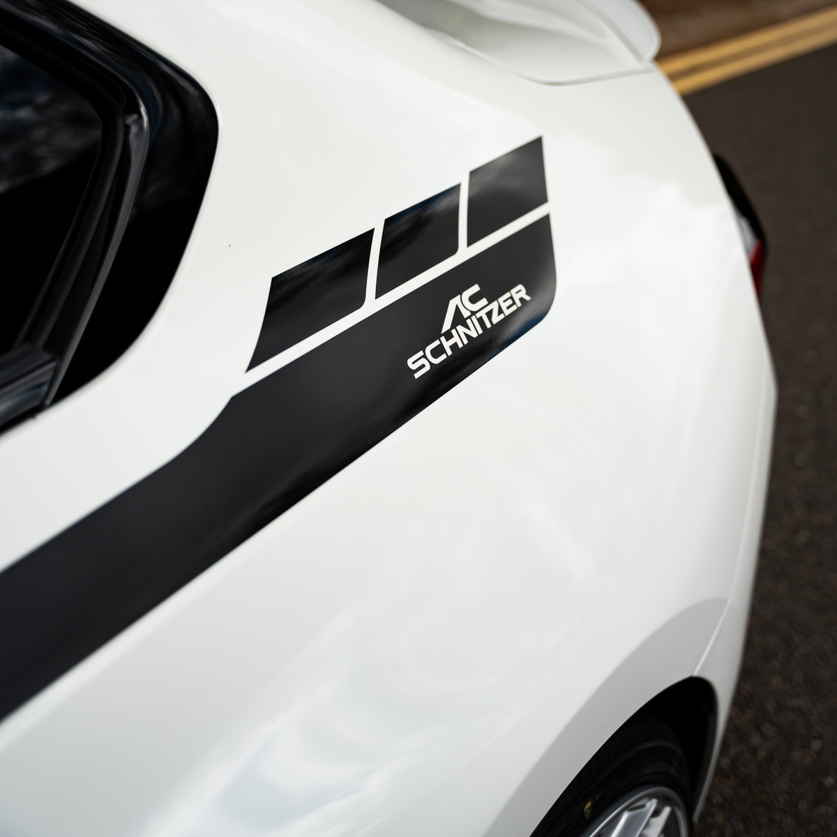 AC Schnitzer design stripes set black for BMW M2 G87 (51143875108)