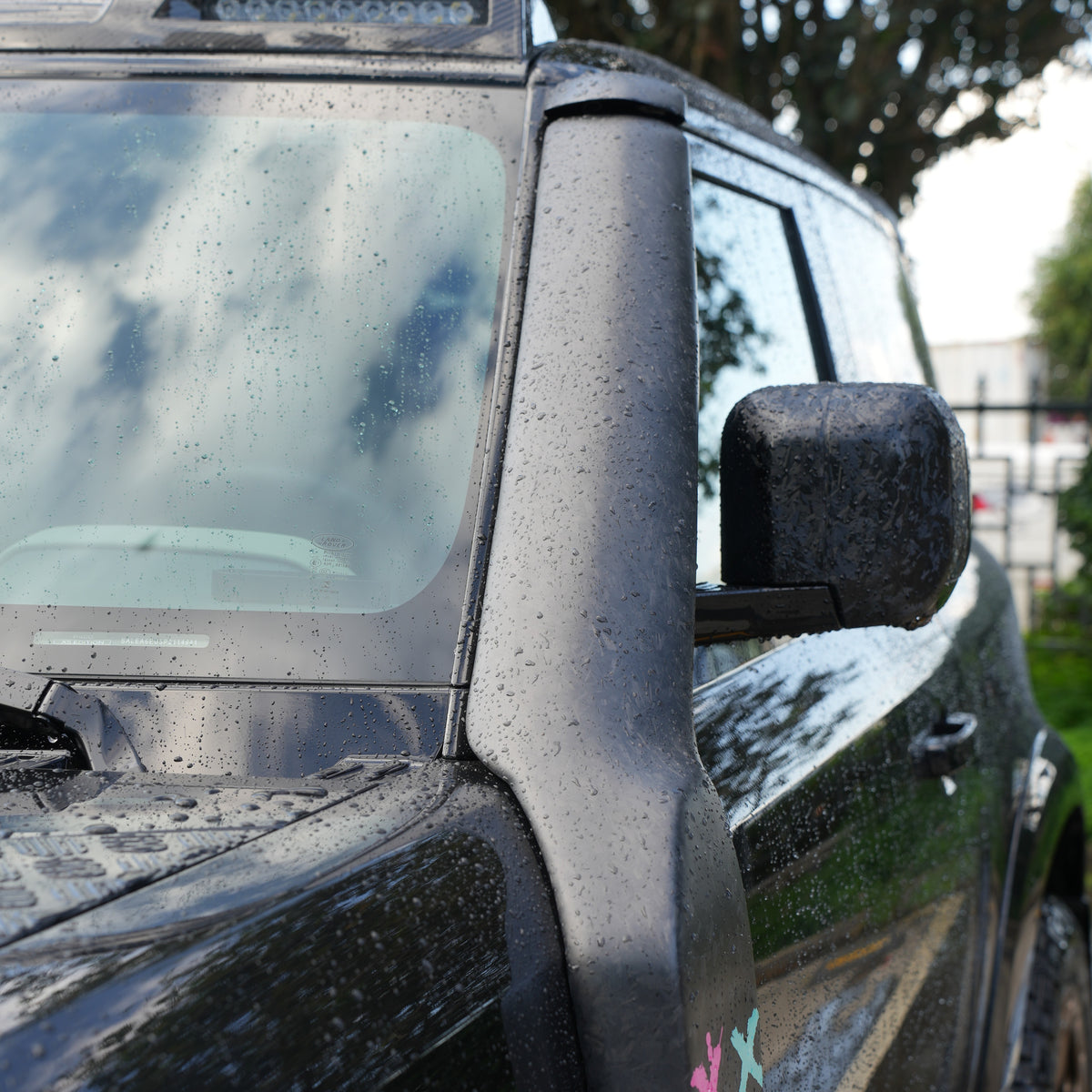 Pre-Preg Carbon Fibre Mirror Covers for Land Rover Defender 20-23