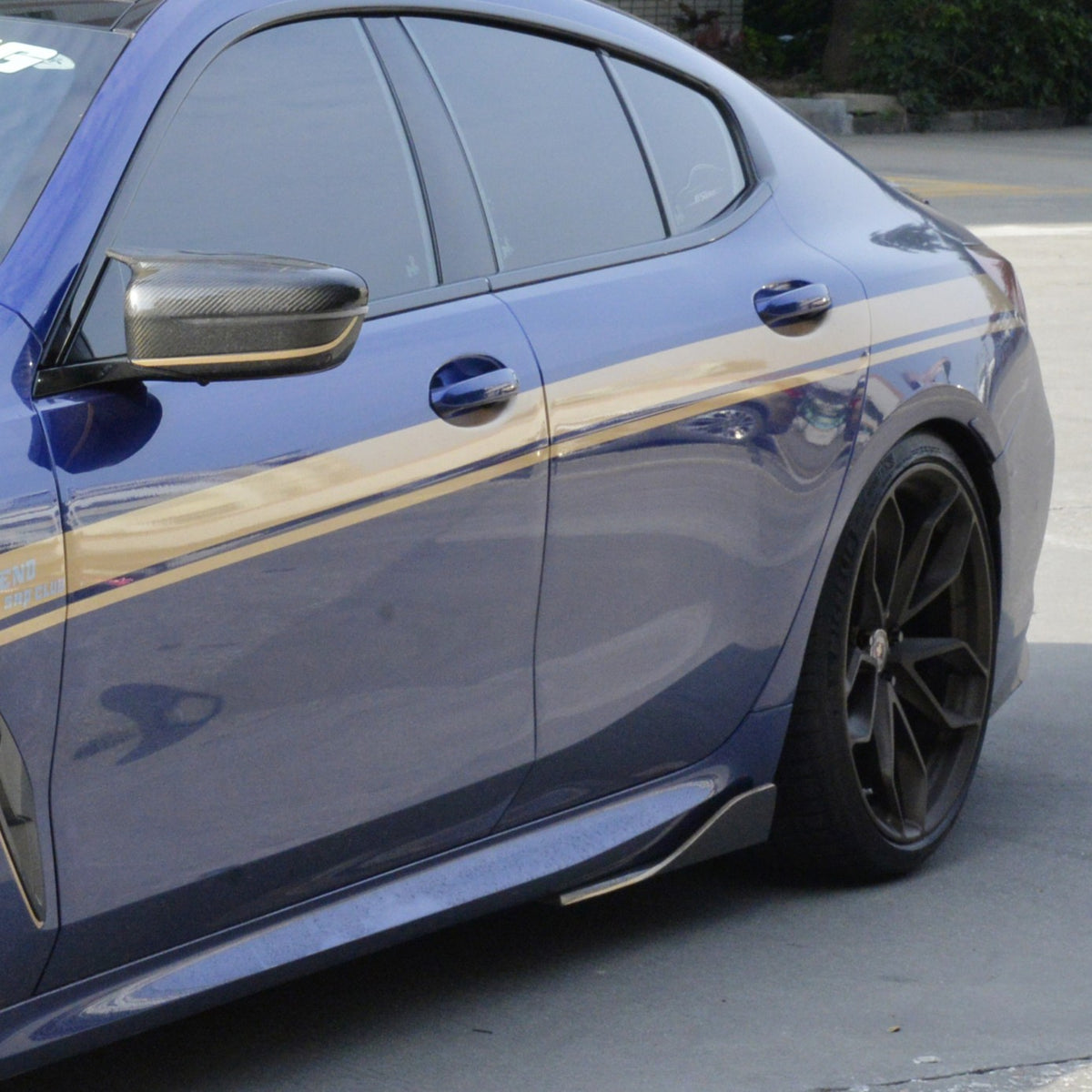 AC Style Pre-preg Carbon Fibre Side Skirts for BMW G16 8 Series F93 M8 4 Door 18-Present