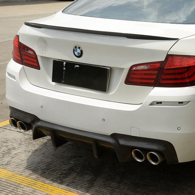 DTM Style Carbon Fibre Rear Diffuser for BMW F10 5 Series 10-17-Carbon Factory