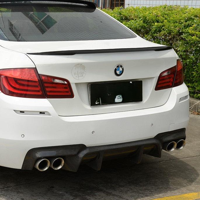 DTM Style Carbon Fibre Rear Diffuser for BMW F10 5 Series 10-17-Carbon Factory