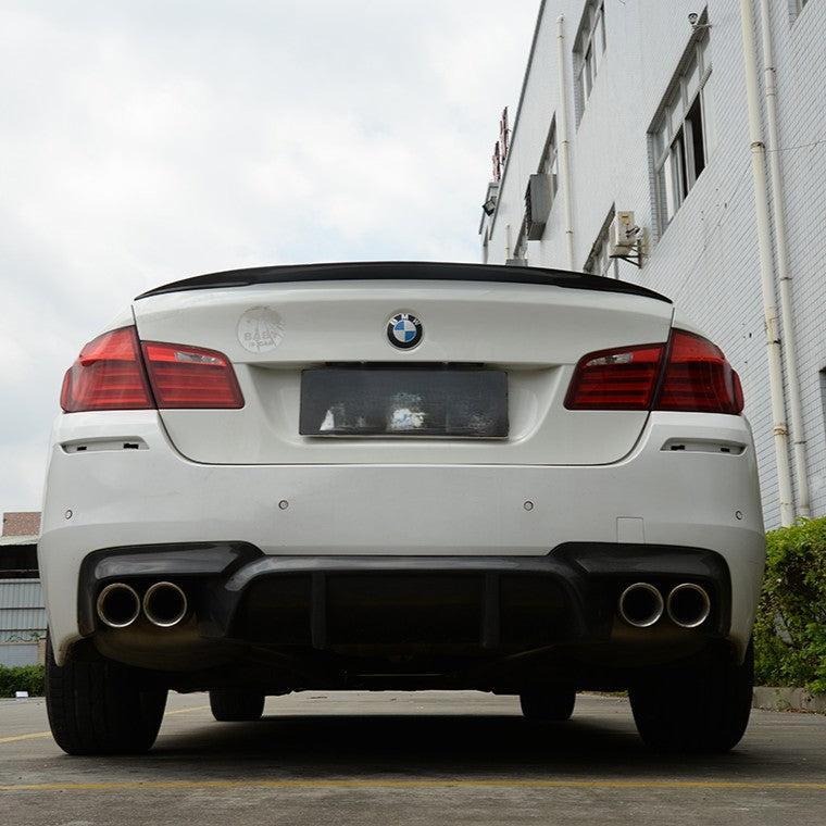 DTM Style Carbon Fibre Rear Diffuser for BMW F10 5 Series 10-17-Carbon Factory