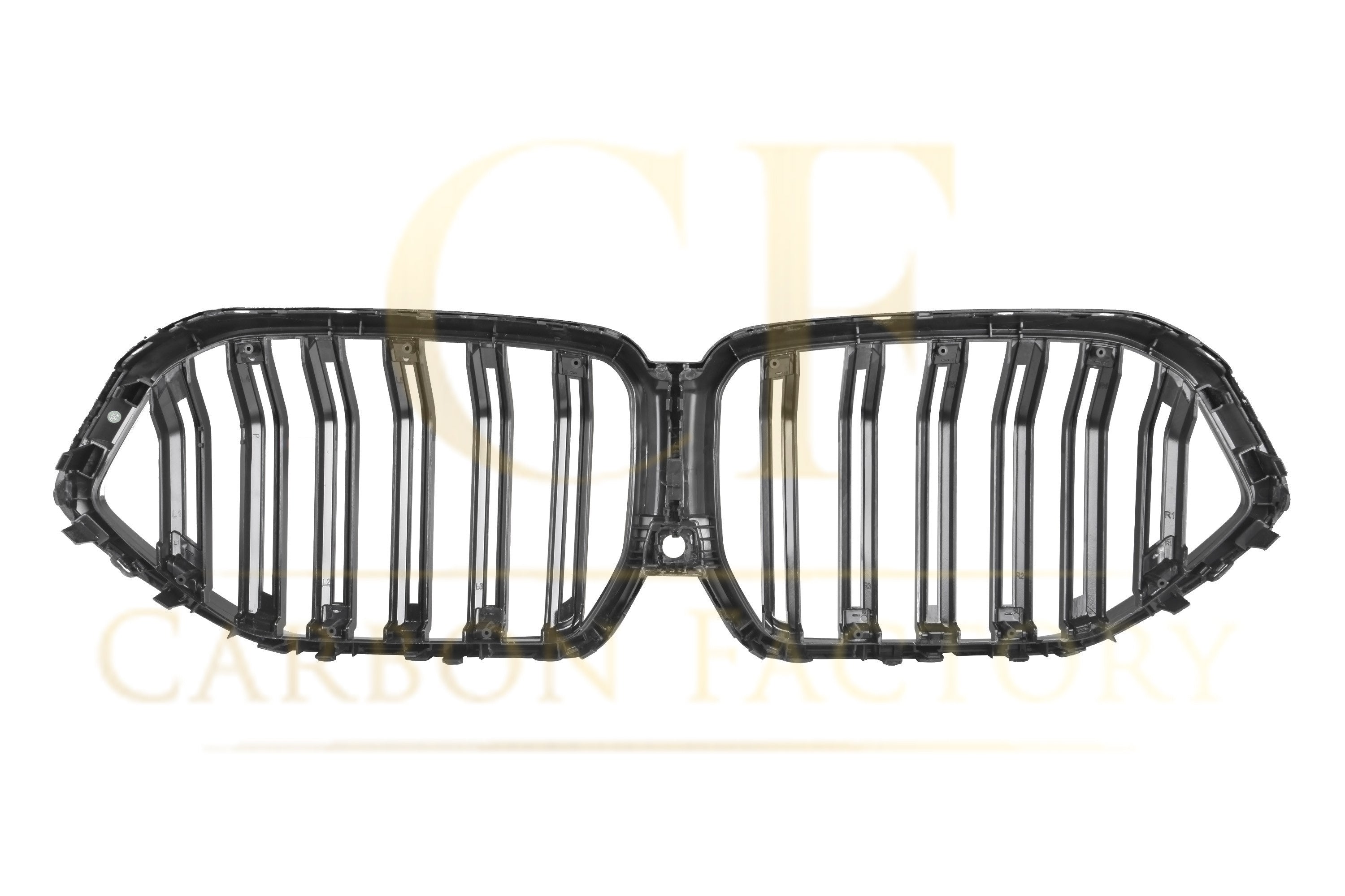 Double Slat Pre-preg Carbon Fibre Front Grille for BMW G06 X6 19-22 - Carbon Factory