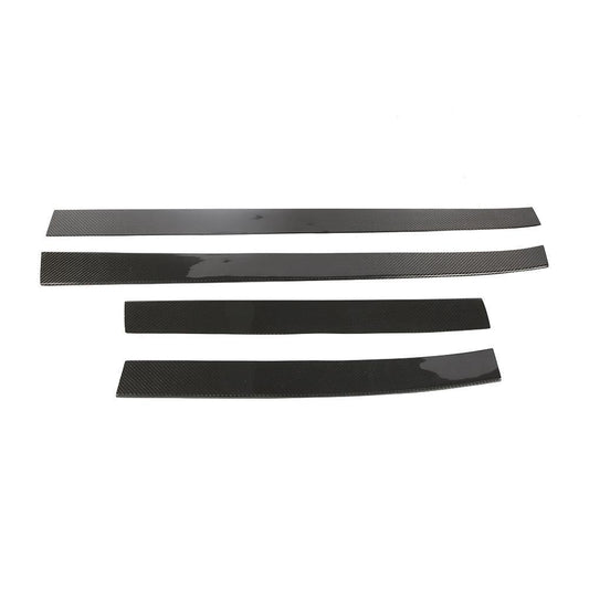 Dry Carbon Door Side Trim Covers for Tesla Model X 16-Present - Carbon Factory