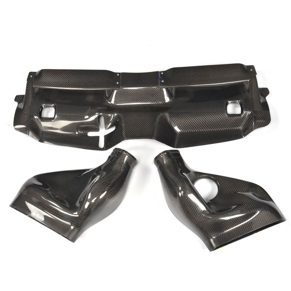 Dry Carbon Induction Cover for Mercedes Benz W204 C63 - Carbon Factory