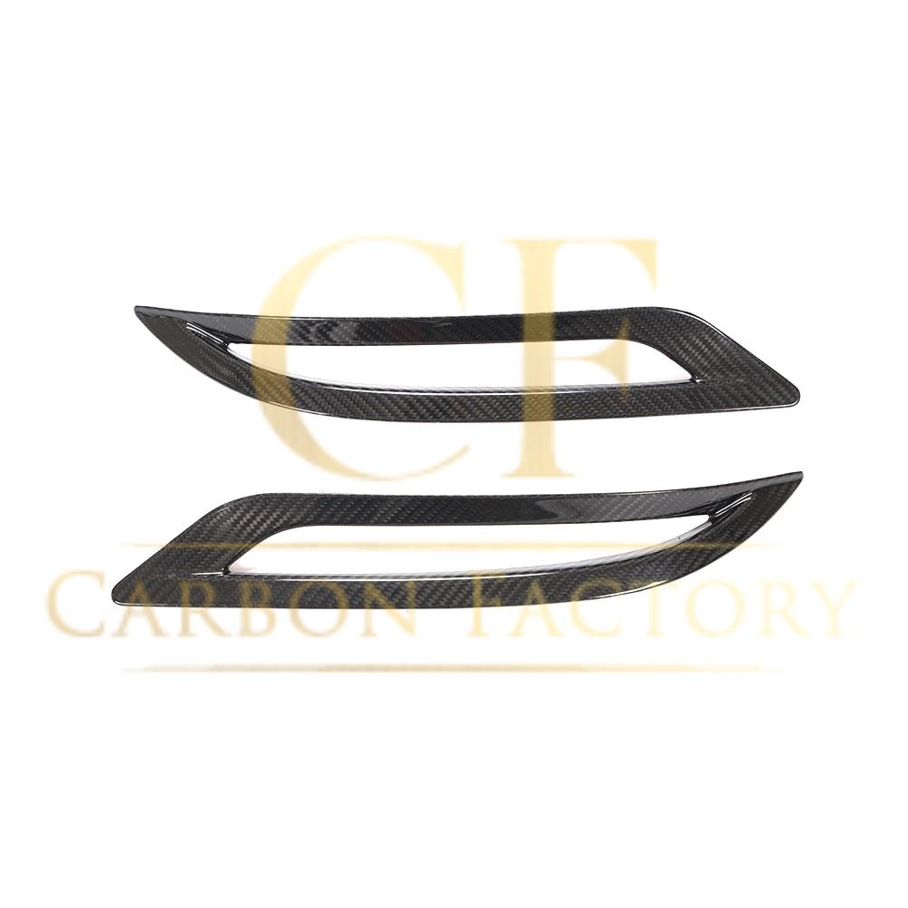 Dry Carbon Rear Bumper Reflector Cover Trims for Tesla Model 3 16-20 - Carbon Factory