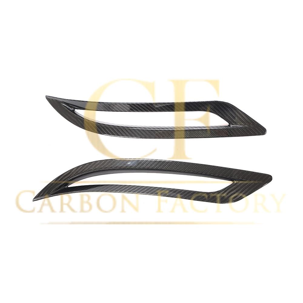 Dry Carbon Rear Bumper Reflector Cover Trims for Tesla Model 3 16-20 - Carbon Factory
