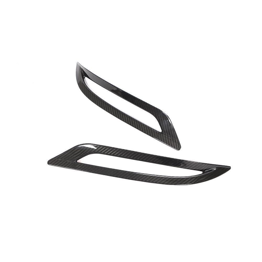 Dry Carbon Rear Bumper Reflector Cover Trims for Tesla Model 3 16-20 - Carbon Factory