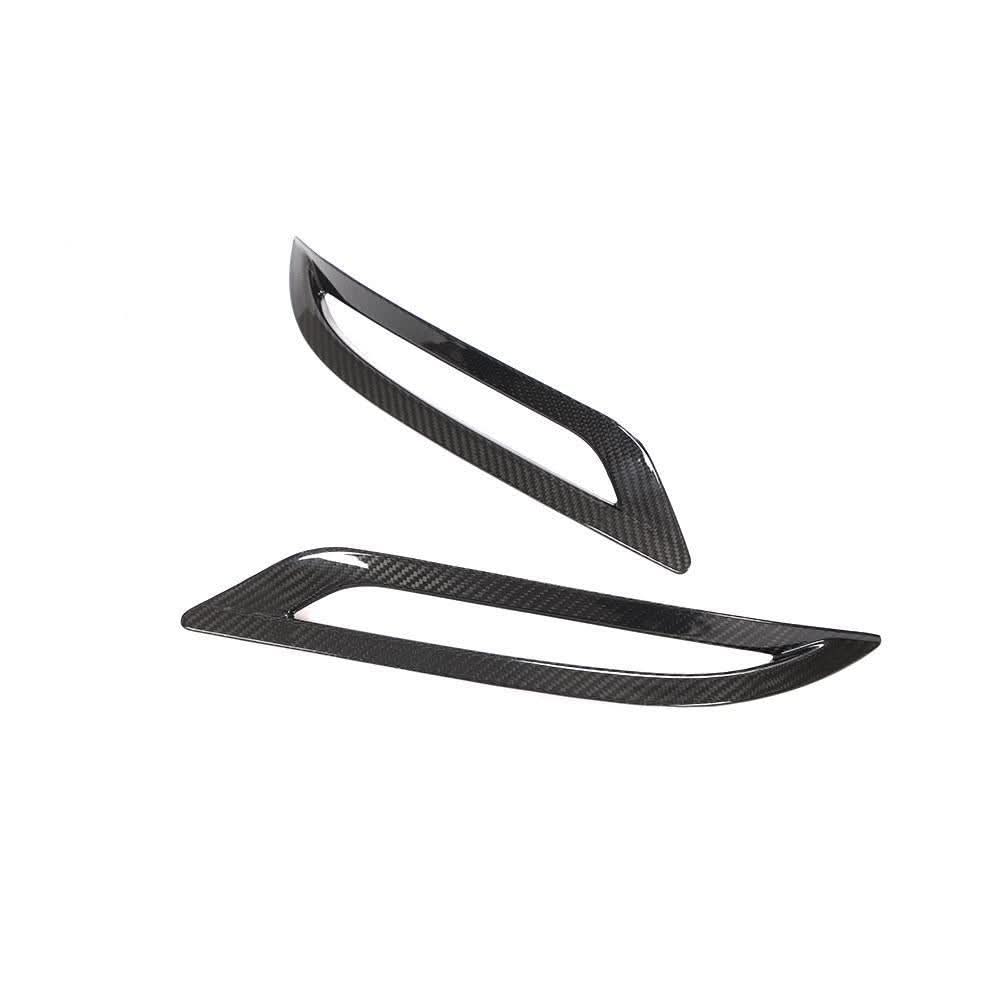 Dry Carbon Rear Bumper Reflector Cover Trims for Tesla Model 3 16-20 - Carbon Factory