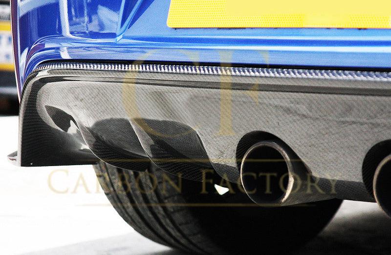 EXO Style Carbon Fibre Rear Diffuser for VW Golf MK6 R20 08-13-Carbon Factory
