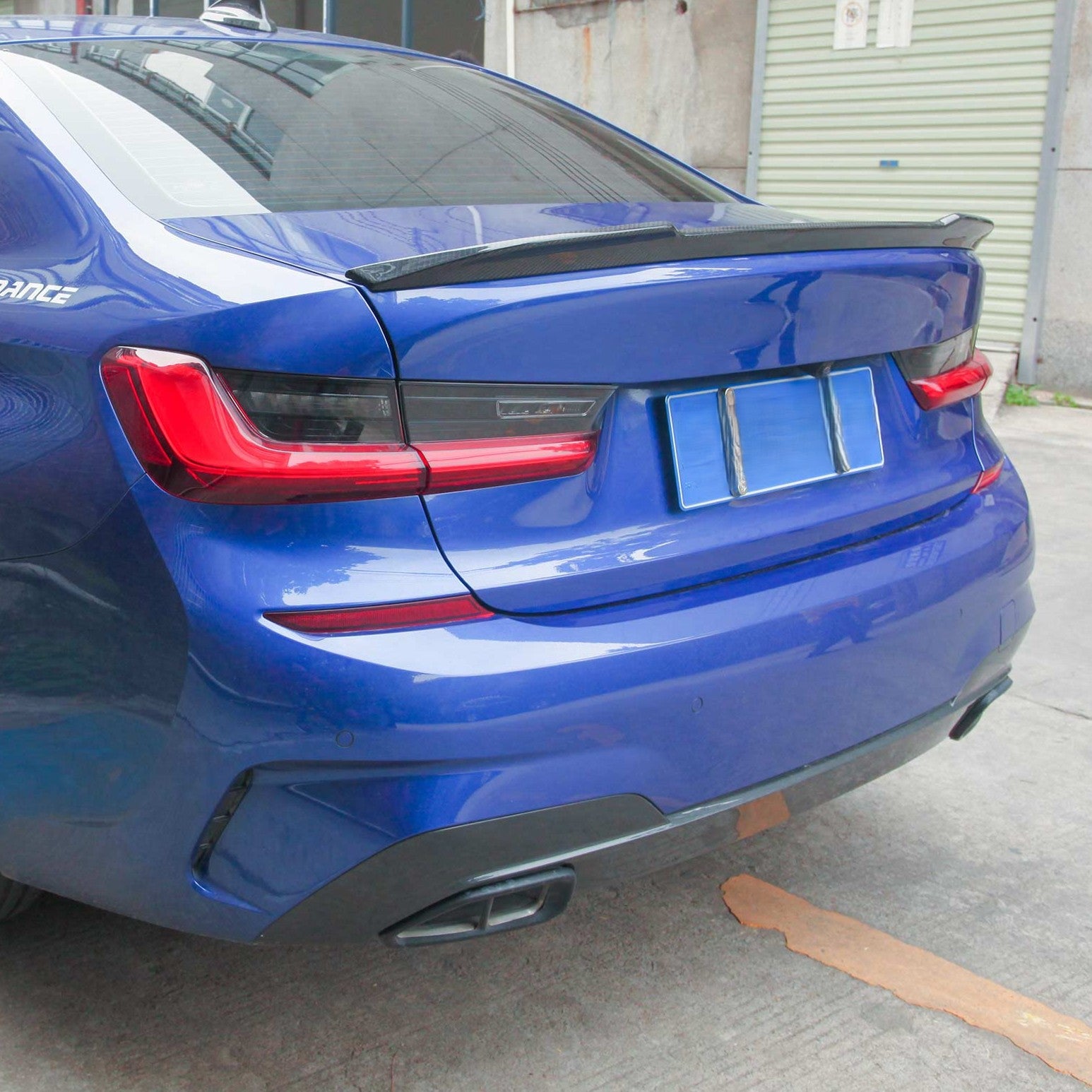 CS Style Pre-preg Carbon Fibre Boot Spoiler for BMW G20 3 Series G80 M3 G28 i3 19-Present - Carbon Factory