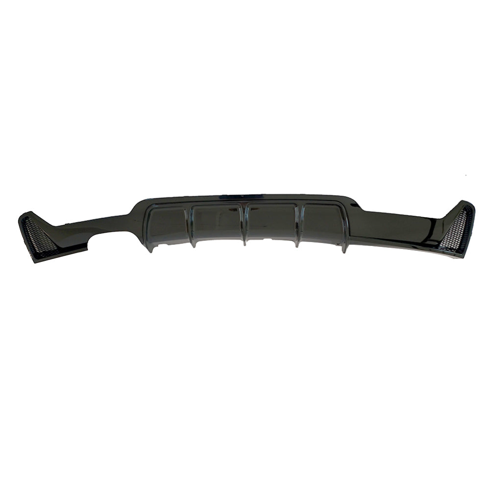 Gloss Black Rear Diffuser Twin Exhaust for BMW F32 F33 F36 4 Series 14-20