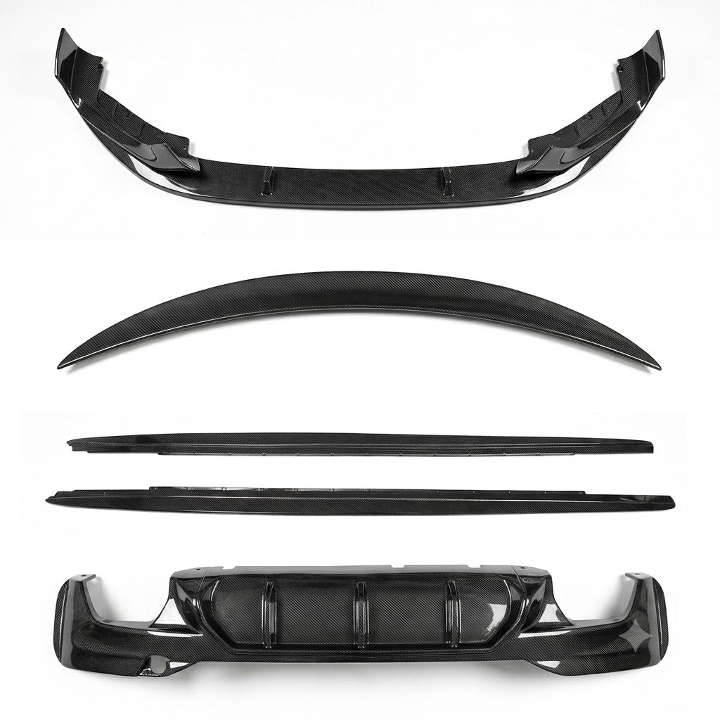 MP Style Gloss Black Kit for BMW G30 G31 5 Series LCI 21-24