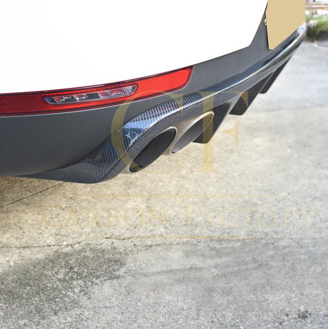 GT Style Carbon Fibre Rear Diffuser for Porsche Macan 14-20-Carbon Factory
