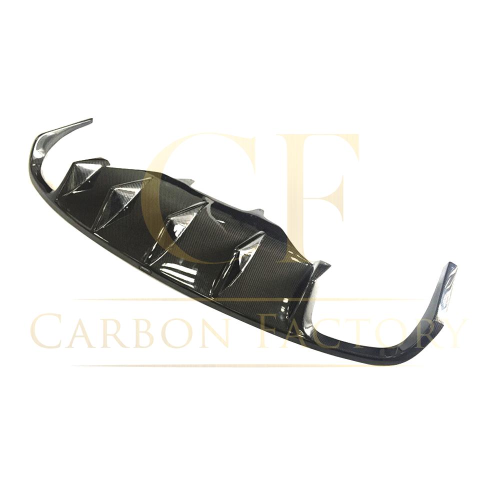 GT Style Carbon Fibre Rear Diffuser for Porsche Macan 14-20-Carbon Factory