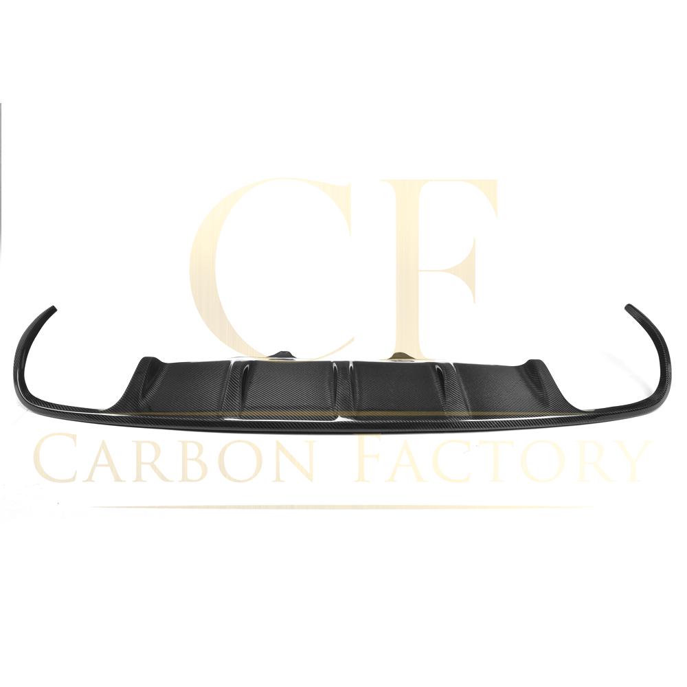 GT Style Carbon Fibre Rear Diffuser for Porsche Macan 14-20-Carbon Factory