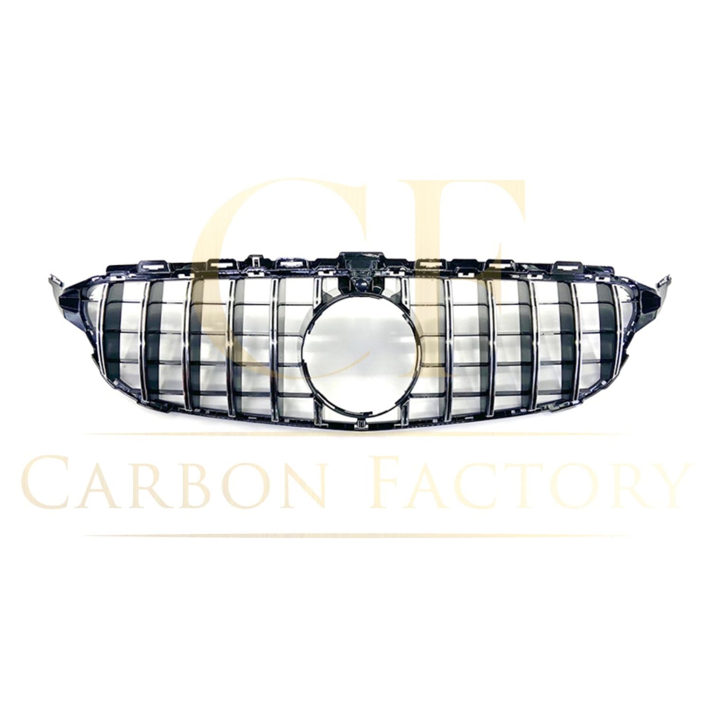 GT Style Front Grille for Mercedes Benz W205 C Class 14-18-Carbon Factory