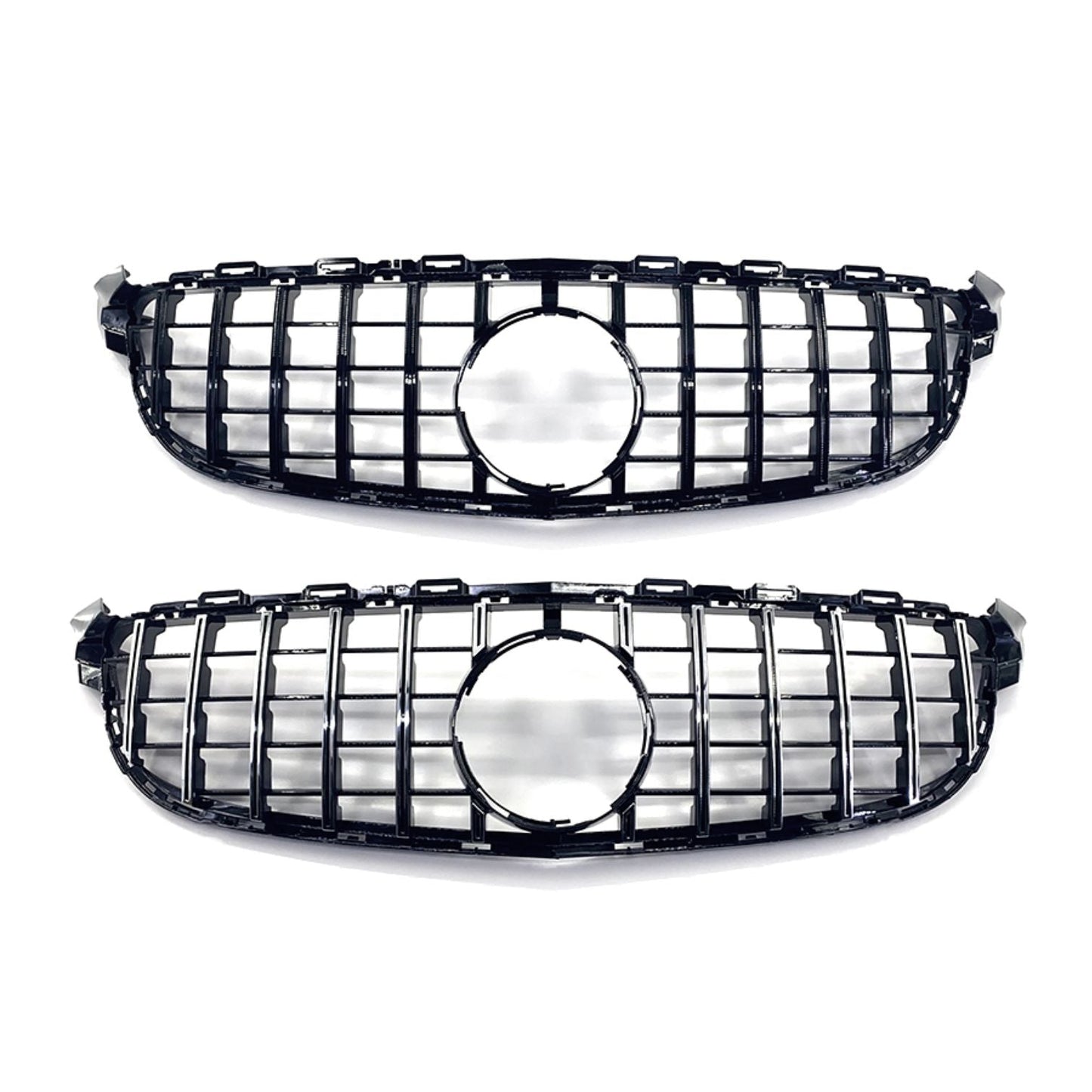 GT Style Front Grille for Mercedes Benz W205 C63 14-18-Carbon Factory