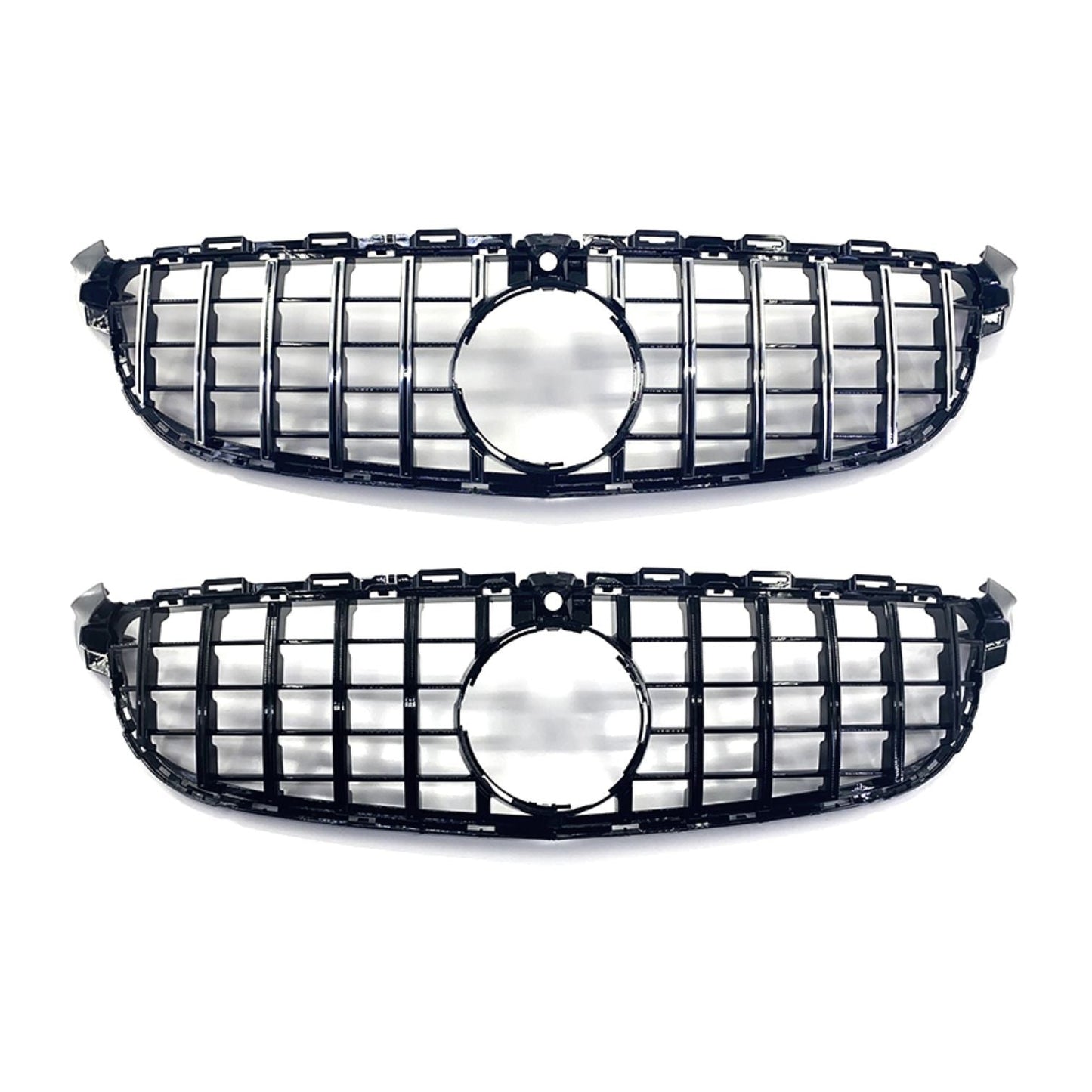 GT Style Front Grille for Mercedes Benz W205 C63 14-18-Carbon Factory