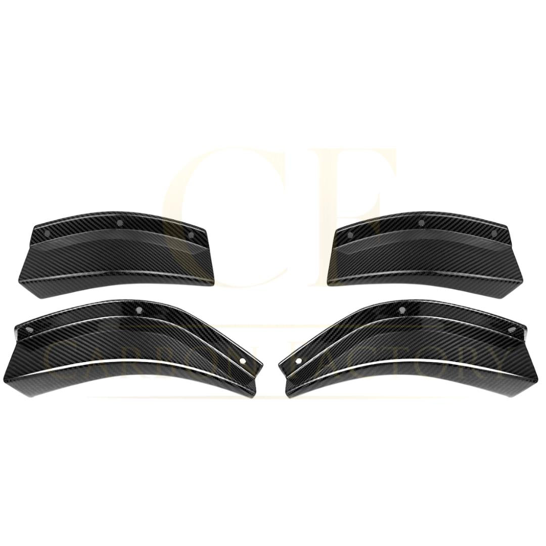 GT4 Style Pre-Preg Carbon Fibre Front Canards for BMW G80 G81 M3 G82 G83 M4 21-Present-Carbon Factory