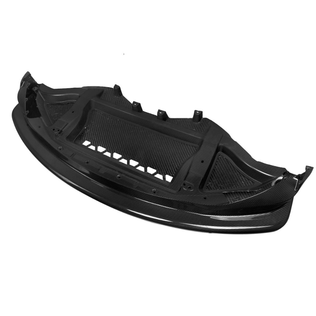 GT4 Style Pre-Preg Carbon Fibre Front Splitter for BMW G80 G81 M3 G82 G83 M4 21-Present-Carbon Factory