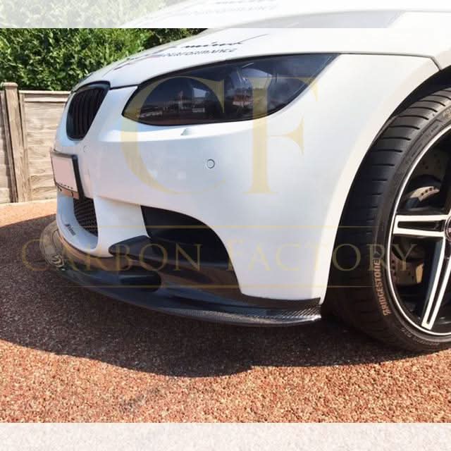 GT4S V1 Style Carbon Fibre Front Splitter for BMW E90 E92 E93 M3 07-13 - Carbon Factory