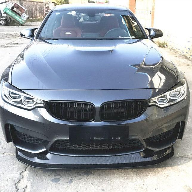 GTS Style Carbon Fibre Front Splitter for BMW F80 M3 F82 F83 M4 14-20-Carbon Factory