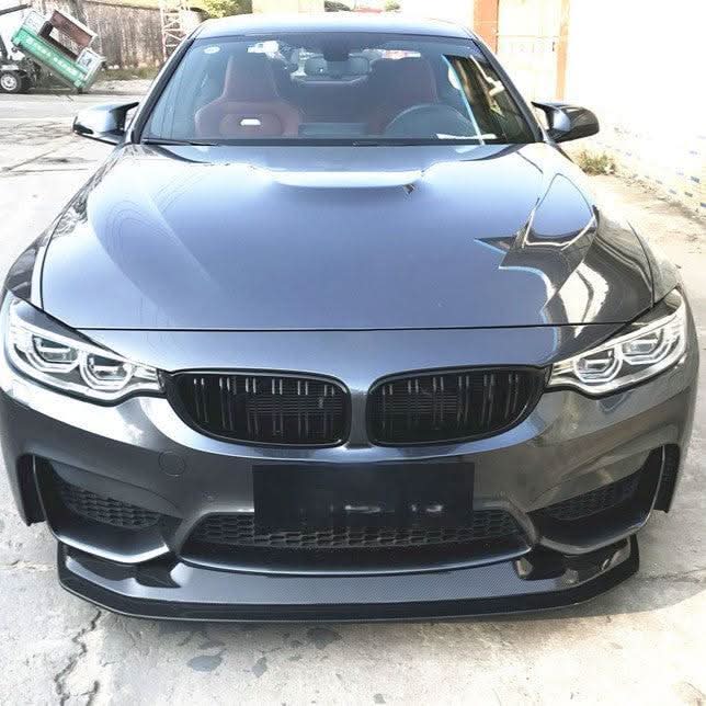 GTS Style Carbon Fibre Front Splitter for BMW F80 M3 F82 F83 M4 14-20 - Carbon Factory
