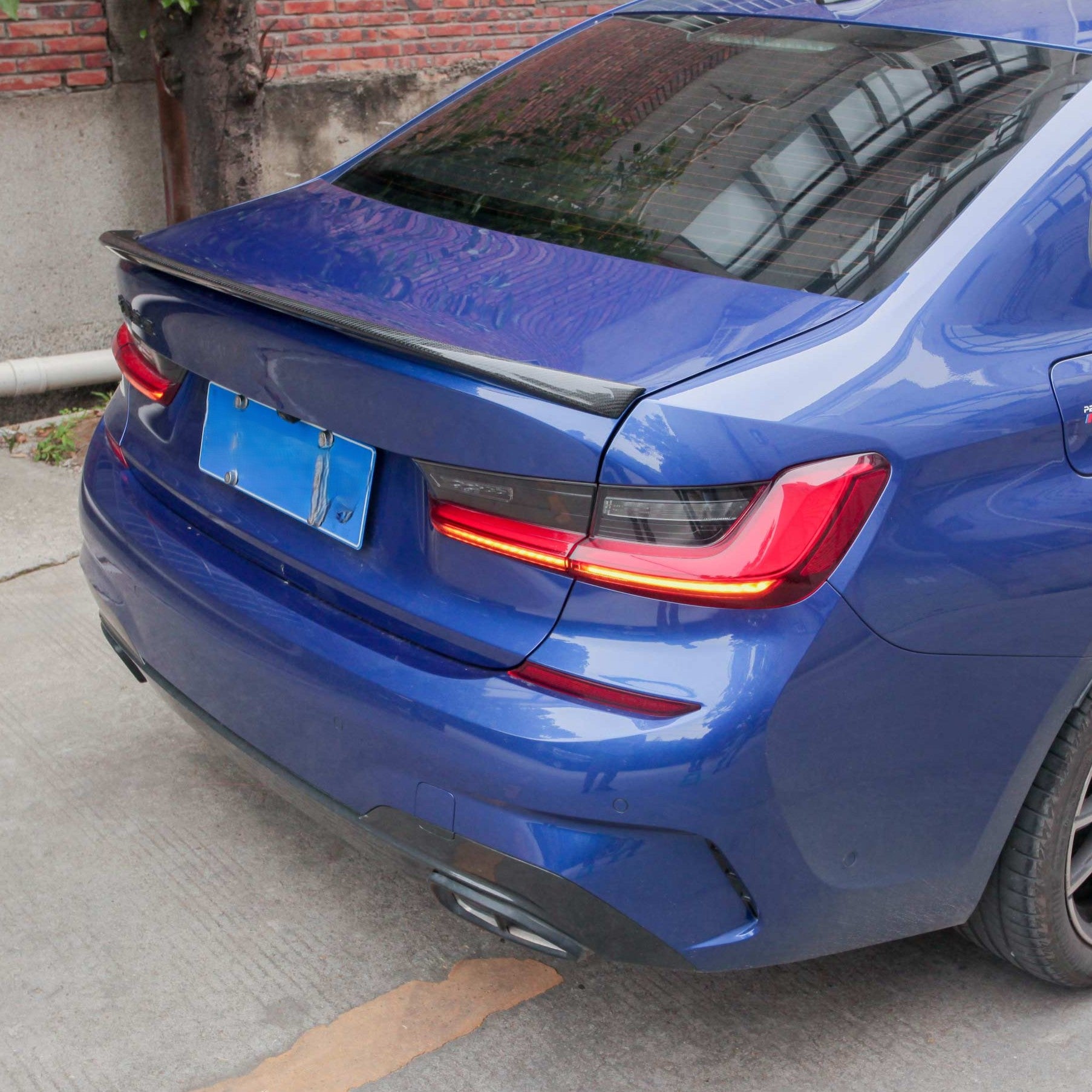 AC Style Pre-Preg Carbon Fibre Boot Spoiler for BMW G20 3 Series G80 M3 G28 i3 19-Present - Carbon Factory