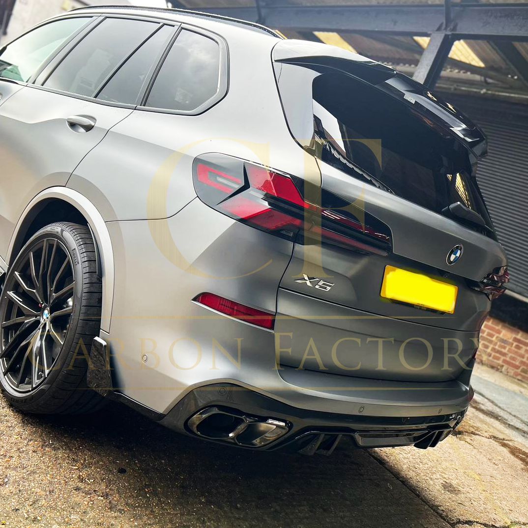 Gloss Black Body Kit 1 Splitter Diffuser Side Skirts Spoiler for BMW G05 LCI X5 23-Present - Carbon Factory