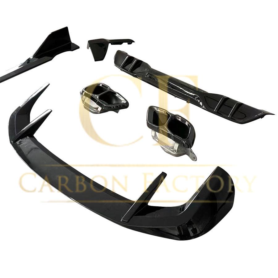Gloss Black Body Kit 1 Splitter Diffuser Side Skirts Spoiler for BMW G05 LCI X5 23-Present - Carbon Factory