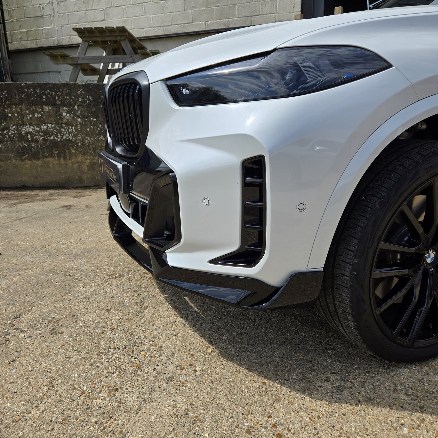 Gloss Black Body Kit 1 Splitter for BMW G05 LCI X5 23-Present-Carbon Factory