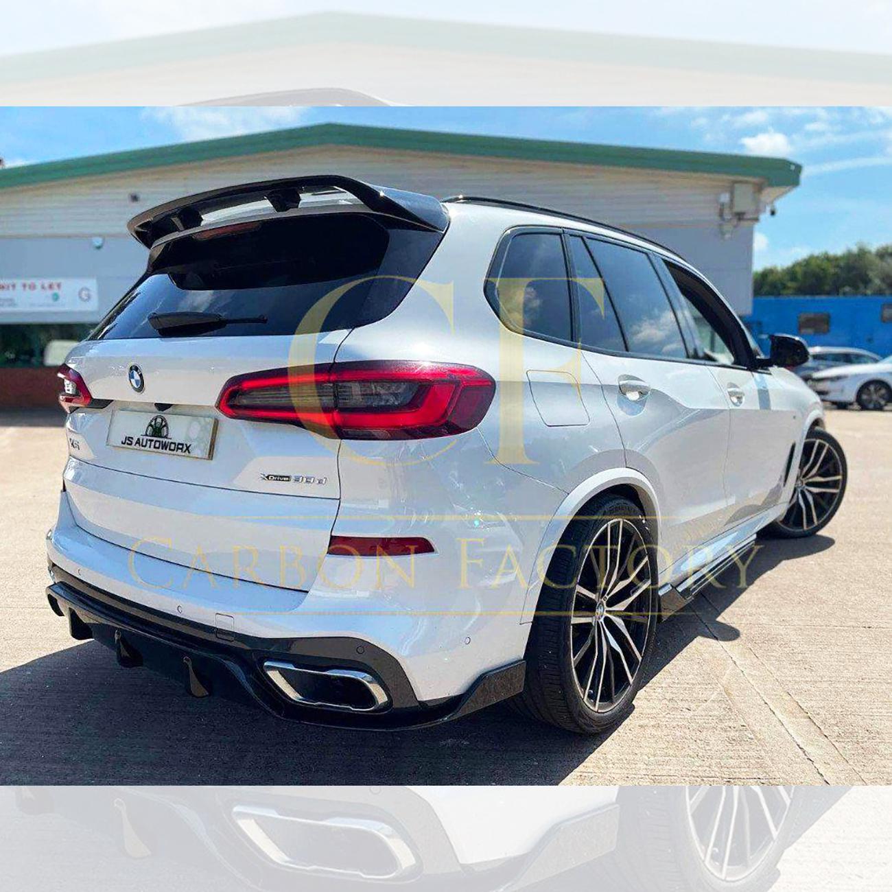 Gloss Black Body Kit Splitter Diffuser Side Skirts Spoiler for BMW G05 X5 19-22-Carbon Factory