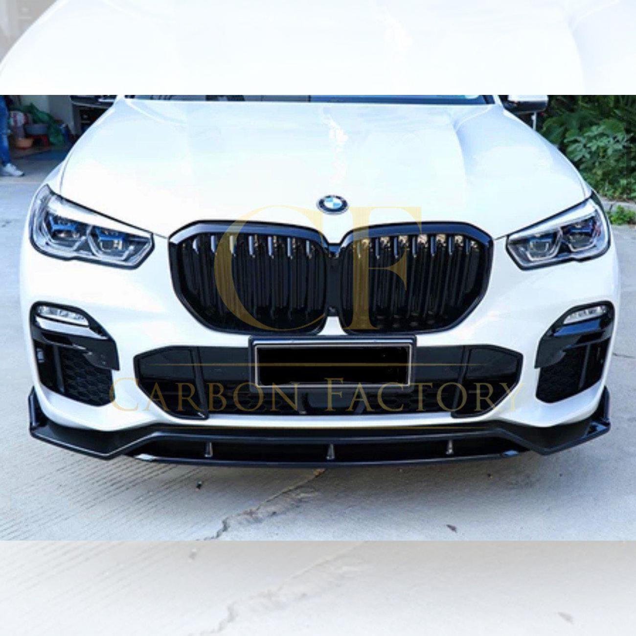 Gloss Black Body Kit Splitter Diffuser Side Skirts Spoiler for BMW G05 X5 19-22-Carbon Factory