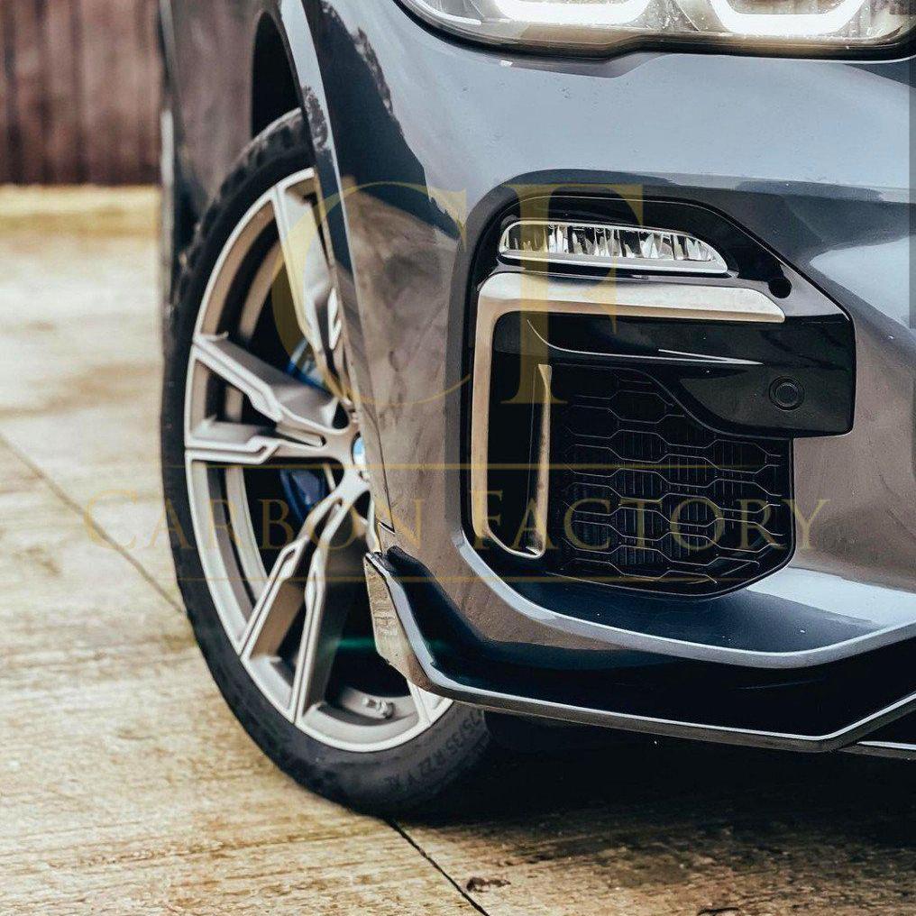 Gloss Black Body Kit Splitter Diffuser Side Skirts Spoiler for BMW G05 X5 19-22-Carbon Factory